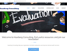 Tablet Screenshot of haarbergconsulting.com